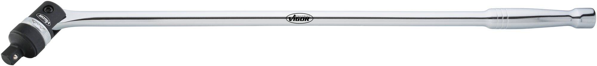VIGOR GmbH VIGOR Gelenkgriff mit Umschaltknarre, V4884, Vierkant massiv 12,5 mm (1/2 Zoll), 660 mm 18201297