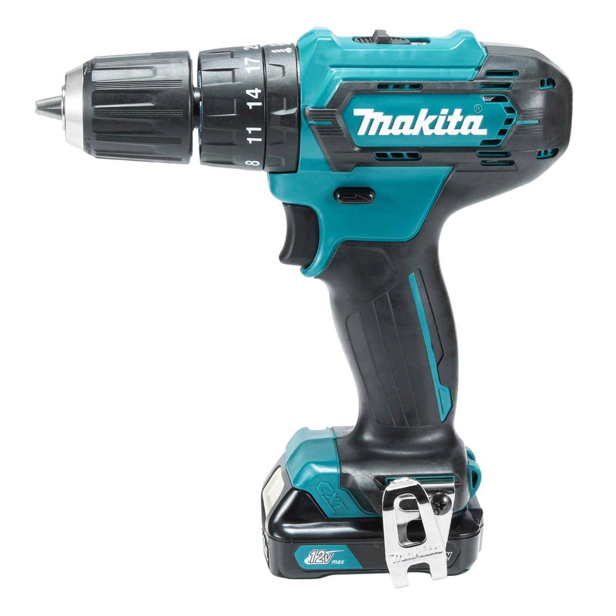 Makita Akku-Schlagbohrschrauber 12 V max • 30 Nm • 0 - 1.700 U/min