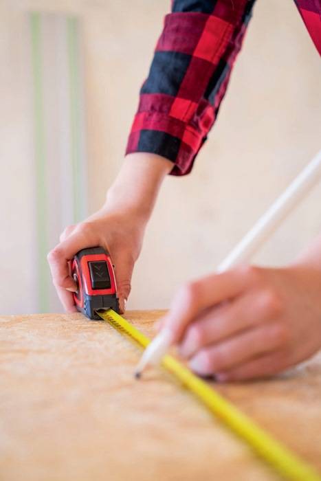 Bandmaß, V5591, L.5m B.19mm, magn.Anschlag, Gürtelclip Handschlaufe