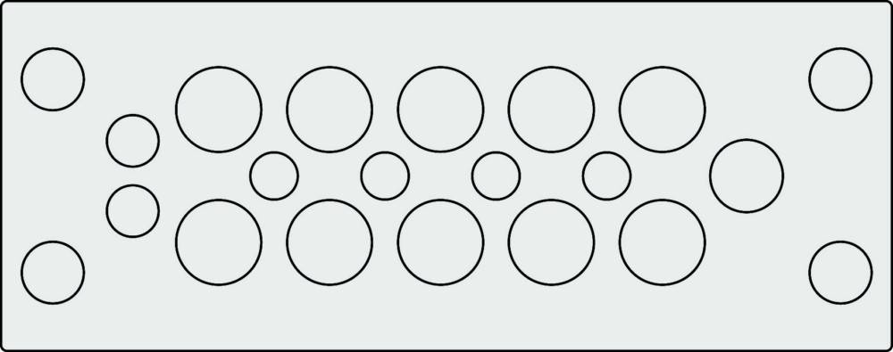 Icotek Kabeldurchführungsplatte KEL-DPU 24/17 gy