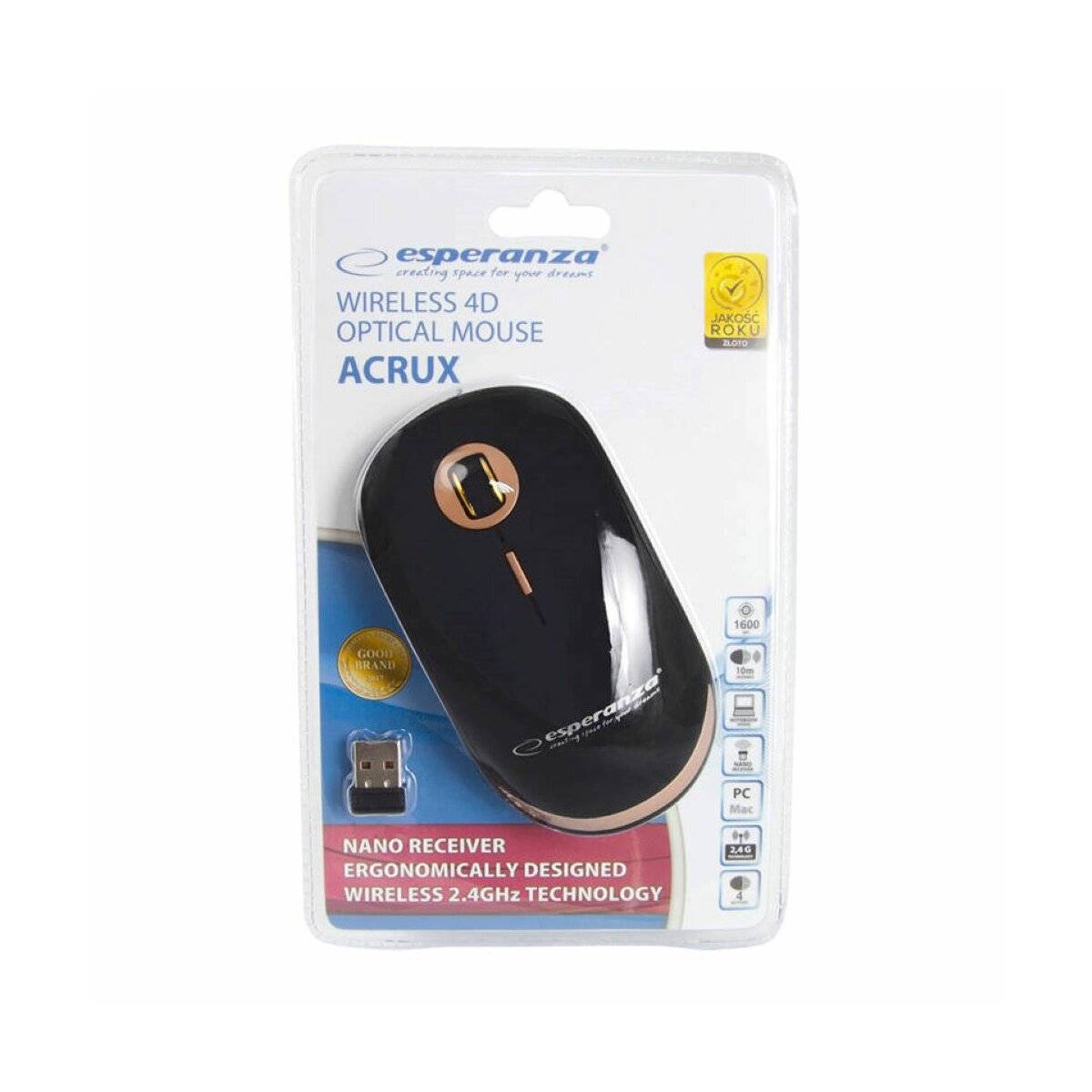 Bluetooth-Maus für Pc / Notebook / Laptop - EM127 Kabellose Maus Schwarz