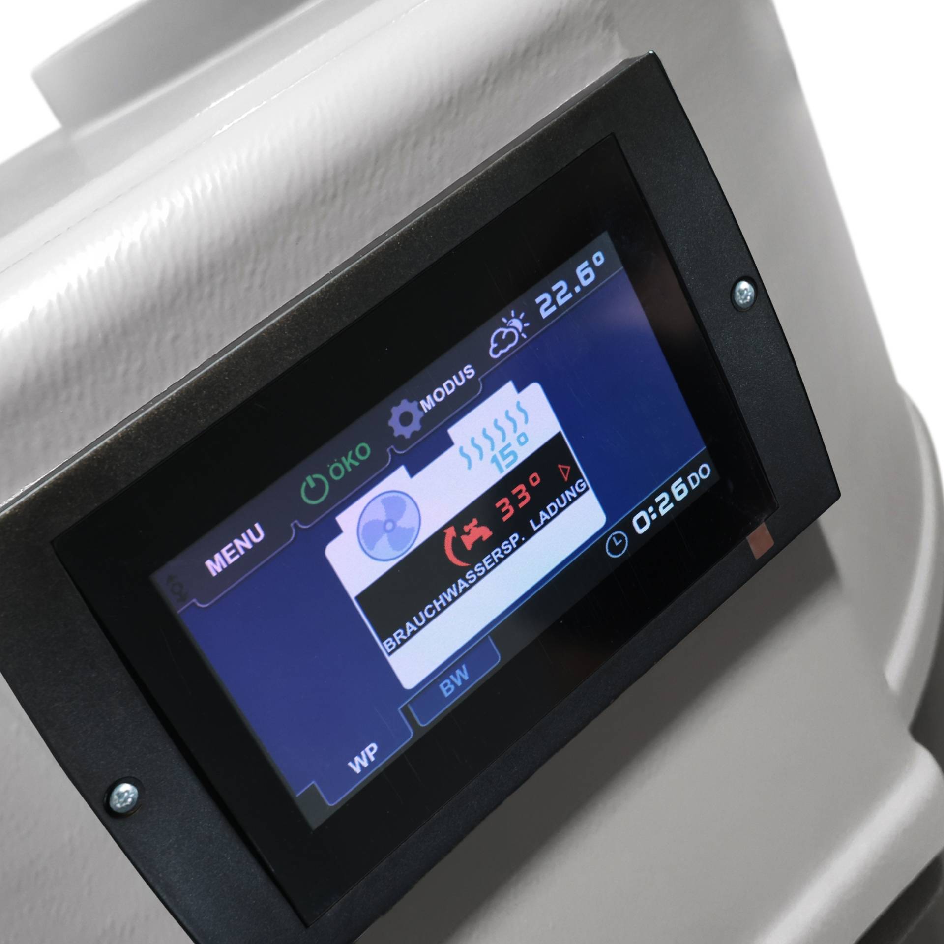 DROPS 4.2 Trinkwasser Wärmepumpe 4,7 Kw Digitale Touch Regelung