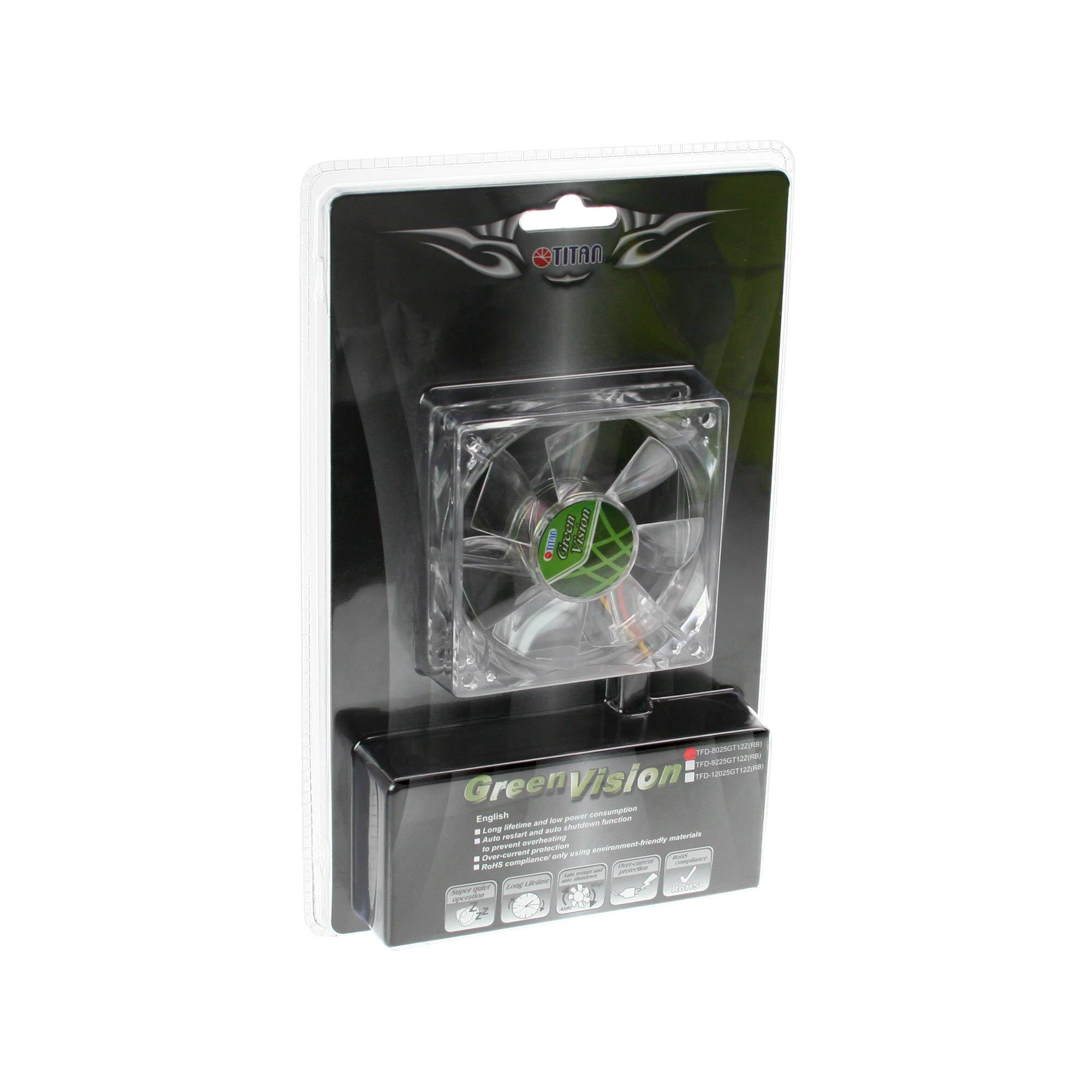 Titan Green Vision TFD-8025GT12Z(RB) - Gehäuselüfter