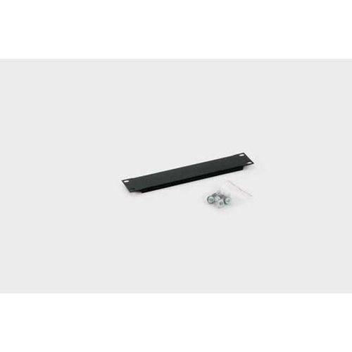Triton 10" Blindplatte, 1 HE, Stahlblech, schwarz RAL 9005