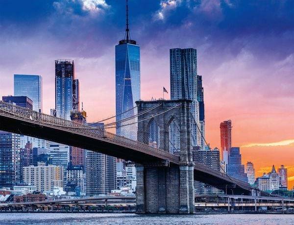 Puzzle Ravensburger Von Brooklyn nach Manhatten 2000 Teile