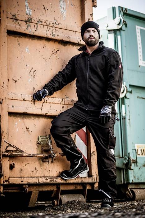 Fleecejacke MOTION TEX PLUS Gr.XL schwarz NITRAS