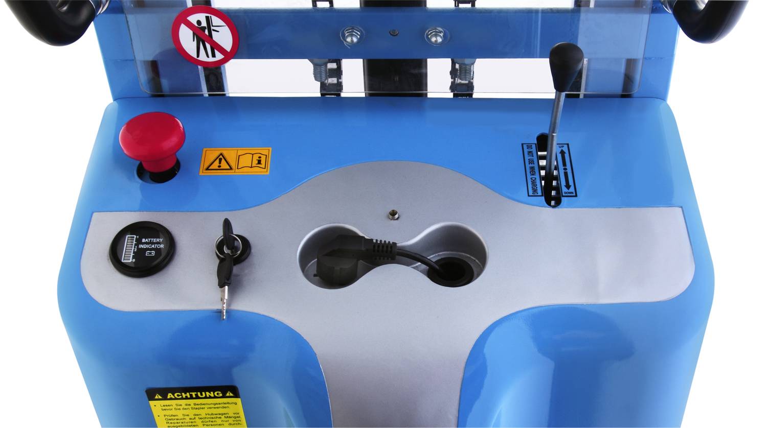 Hanselifter Hochhubwagen E-SDJ1025 Hubhöhe 2500mm Tragkraft 1000kg