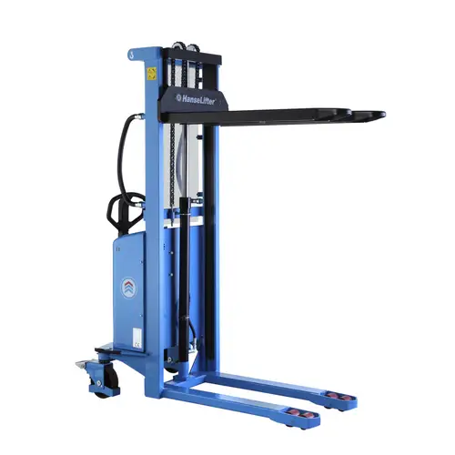 Hanselifter Hochhubwagen E-SDJ1016 Hubhöhe 1600mm Tragkraft 1000kg Hanselifter Hochhubwagen E-SDJ1016 Hubhöhe 1600mm Tragkraft 1000kg