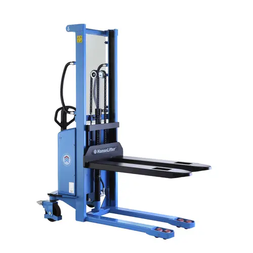 Hanselifter Hochhubwagen E-SDJ1016 Hubhöhe 1600mm Tragkraft 1000kg Hanselifter Hochhubwagen E-SDJ1016 Hubhöhe 1600mm Tragkraft 1000kg