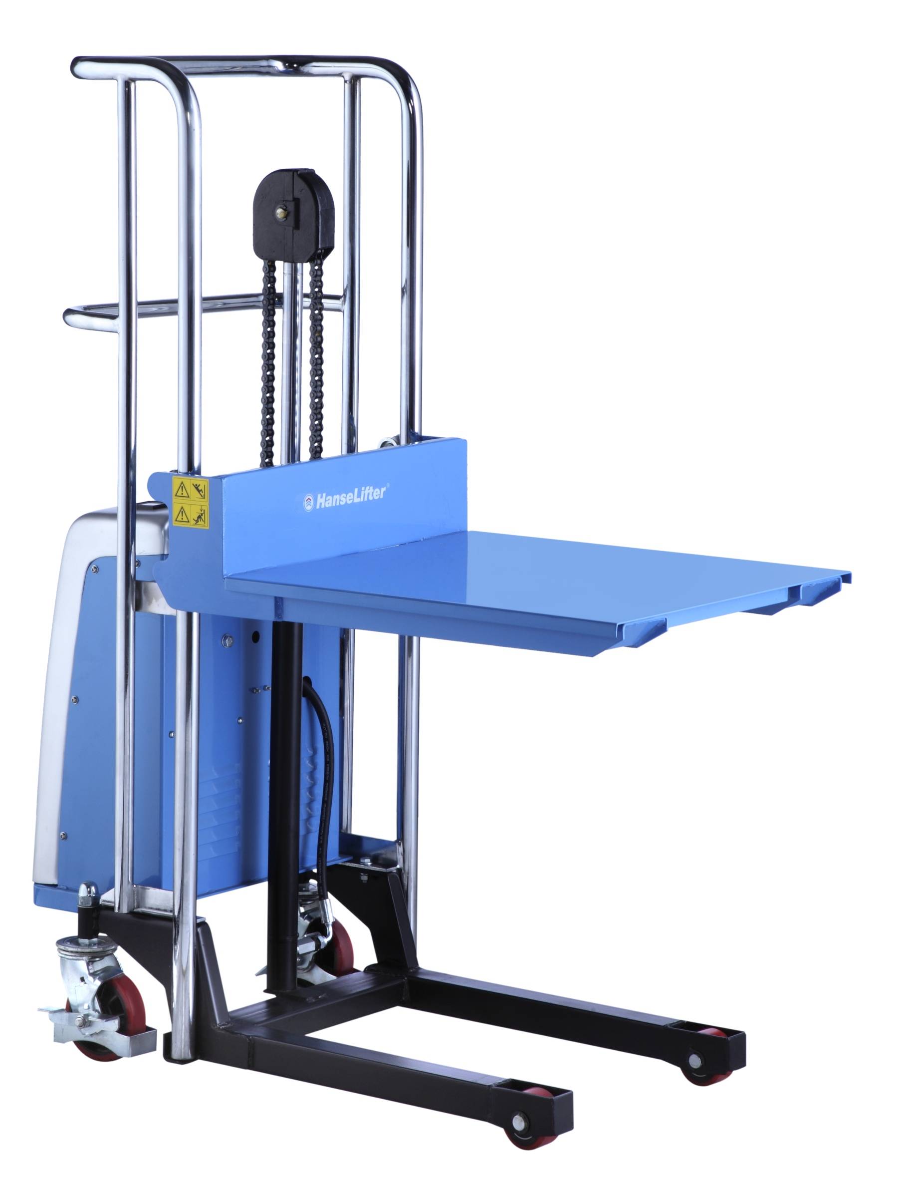 Hanselifter Plattformhochhubwagen elektrisch Tragkraft 400kg Hubhöhe 1200mm
