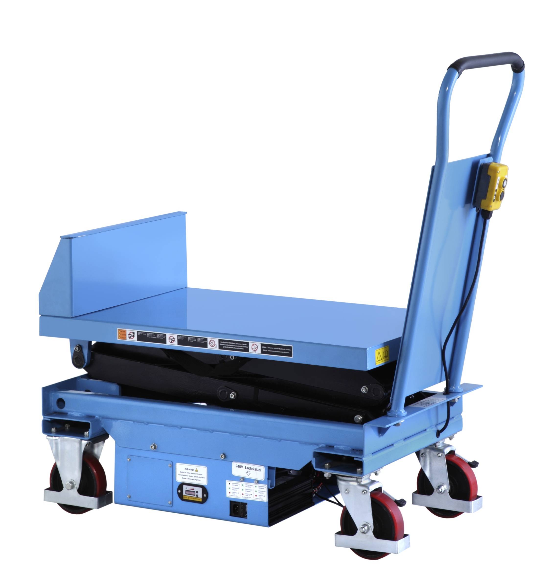 Hanselifter elektrischer Neigehubtischwagen E-NHT300 Hubhöhe 1000mm Tragkraft 300kg