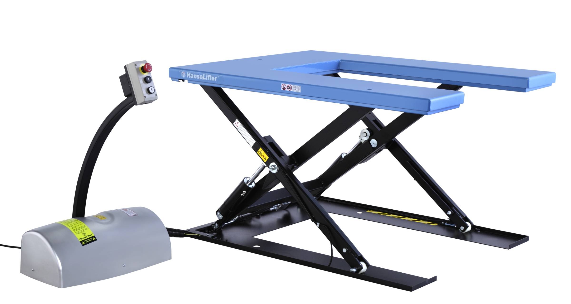 HanseLifter Hubtisch HTF-U mit U-Profil 230V Tragkraft 1000kg Hubhöhe 840mm