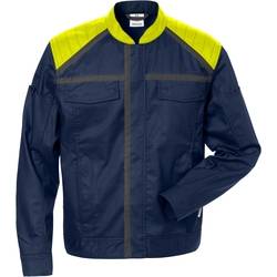 Fristads Arbeitsjacke 129481-556 Gr. M marine/gelb, 65% Poly/35% BW ca. 260 g/m²