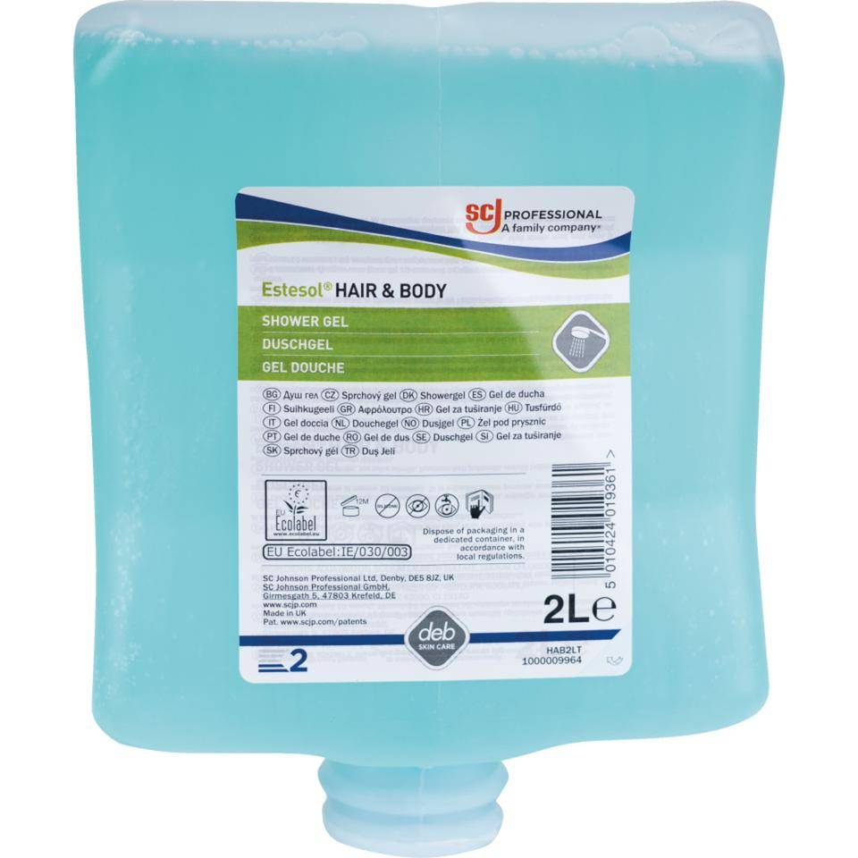 SC Johnson Duschgel Estesol® Hair & Body, 2000ml/Kartusche