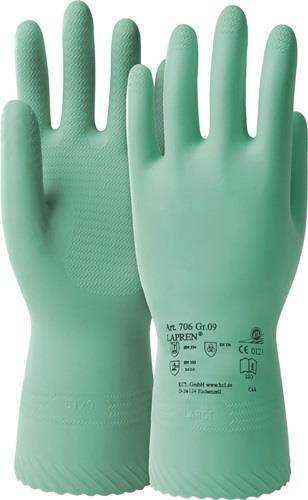 Honeywell Chemiehandschuh Lapren 706 Gr. 10 grün EN 388 EN 374 PSA III - 706/10