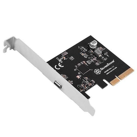 SilverStone ECU06 USB-Typ-C 3.2 Gen 2x2 Schnittstellenkarte - PCIe - Schnittstel