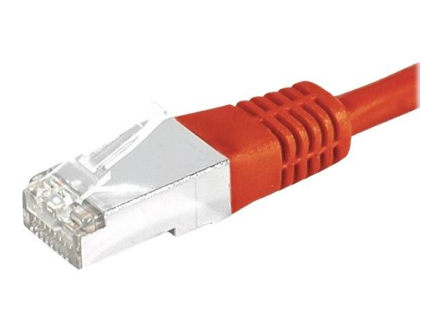 DEXLAN Patch-Kabel - RJ-45 (M) zu RJ-45 (M)10 m - S/FTP - CAT 6a - geformt -
