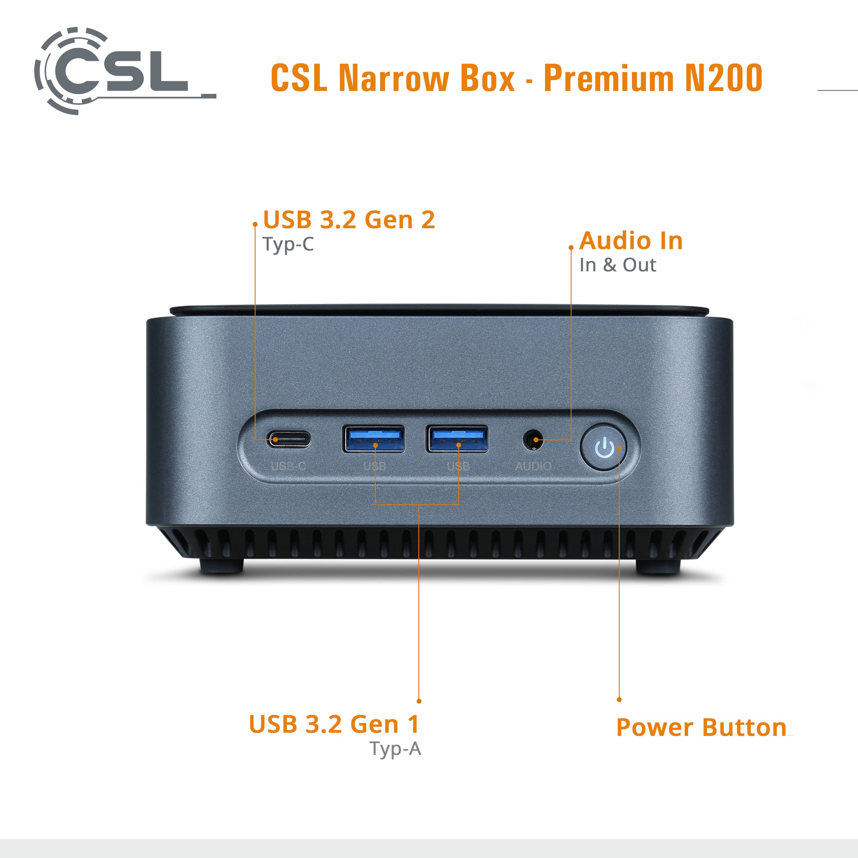 Narrow Box Premium / 16GB / 500 GB / Win 11 Pro