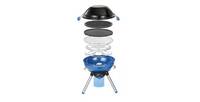 CAMPING GAZ - Campingaz Party Grill 400 CV, Schwarz, Blau, Rund, 1 Zone(n), Abnehmbarer Deckel, 3 Bein(e), 2000 W