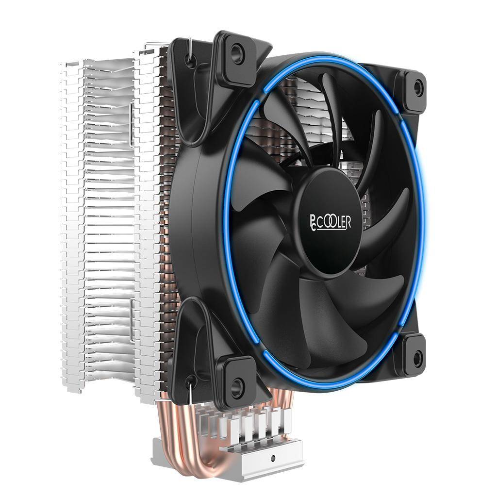 Pccooler GI-X3 V2 CPU-Kühler in Blau - Kühlset - 12 cm - 1000 RPM - 1800 RPM - 26,5 dB - 65 cfm