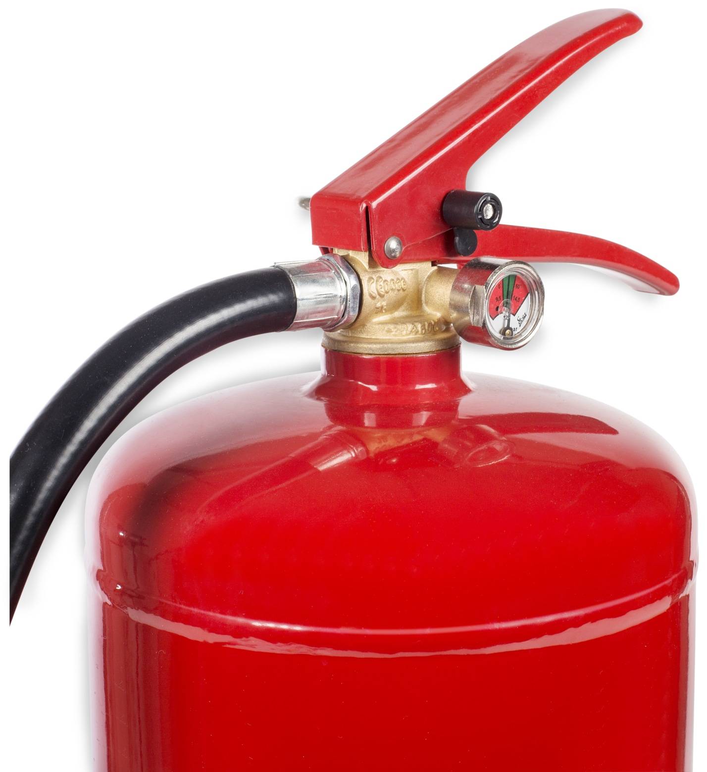 SMARTWARES Feuerlöscher, Pulver, 6 Kg, Brandklasse 43A, 223B, C