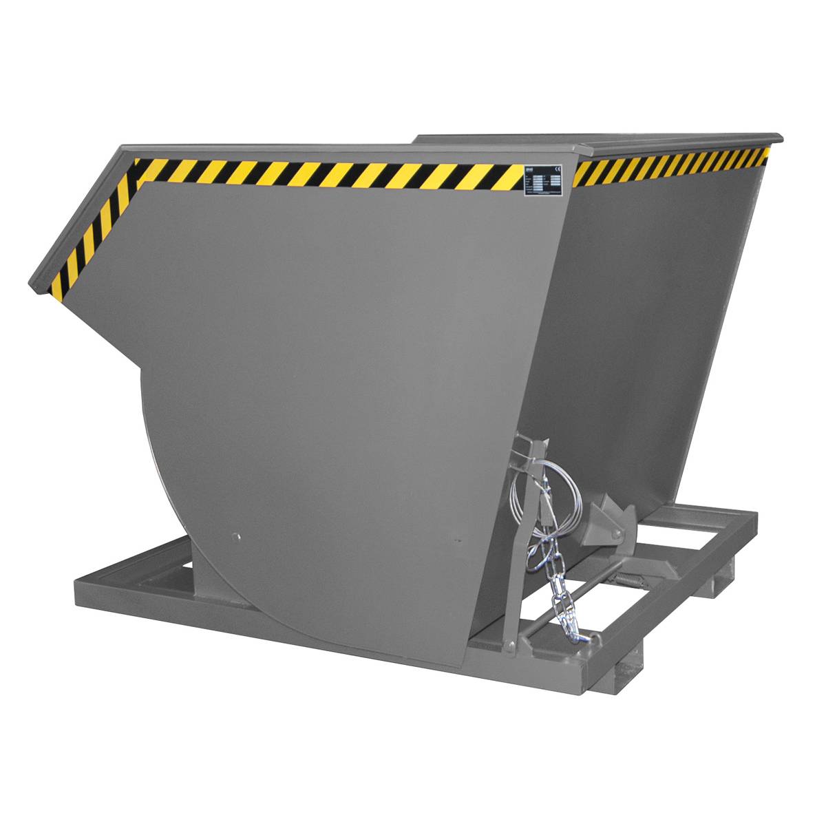 Kippbehälter BKM 200, lackiert, Mausgrau