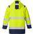 Hi-Vis Airtech Parka 119628-171 Gr. 4XL gelb/marine, 100% Polyester ca. 260 g/m²