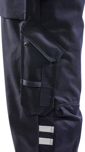 Fristads Flamestat High Vis Overall Kl 1 8174 ATHS - Warnschutz-Gelb/Marine/M2M 130666-171-M2M