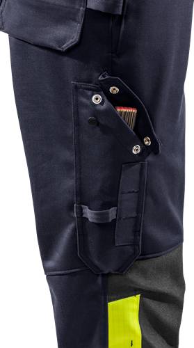 Fristads Schweisser-Latzhose 1029 WEL - Marine/Gelb/C50 131165-556-C50