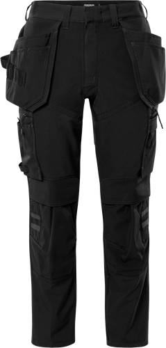 Fristads Handwerker Stretch-Hose Damen 2599 GLWS - Schwarz/44 133931-940-44