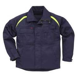 Flam Jacke 100333-540 Gr. L dunkelblau, 75% BW / 25% Poly. ca. 340 g/m²