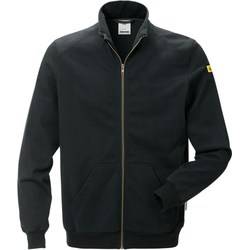 ESD Sweatjacke 121675-940 Gr. 2XL schwarz, 48% BW/48% Poly/4% Karbon ca. 300