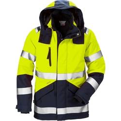 HI-Vis Gore-Tex Jacke 120987-171 Gr. M gelb/marine, 100% Polyester ca. 220 g/m²