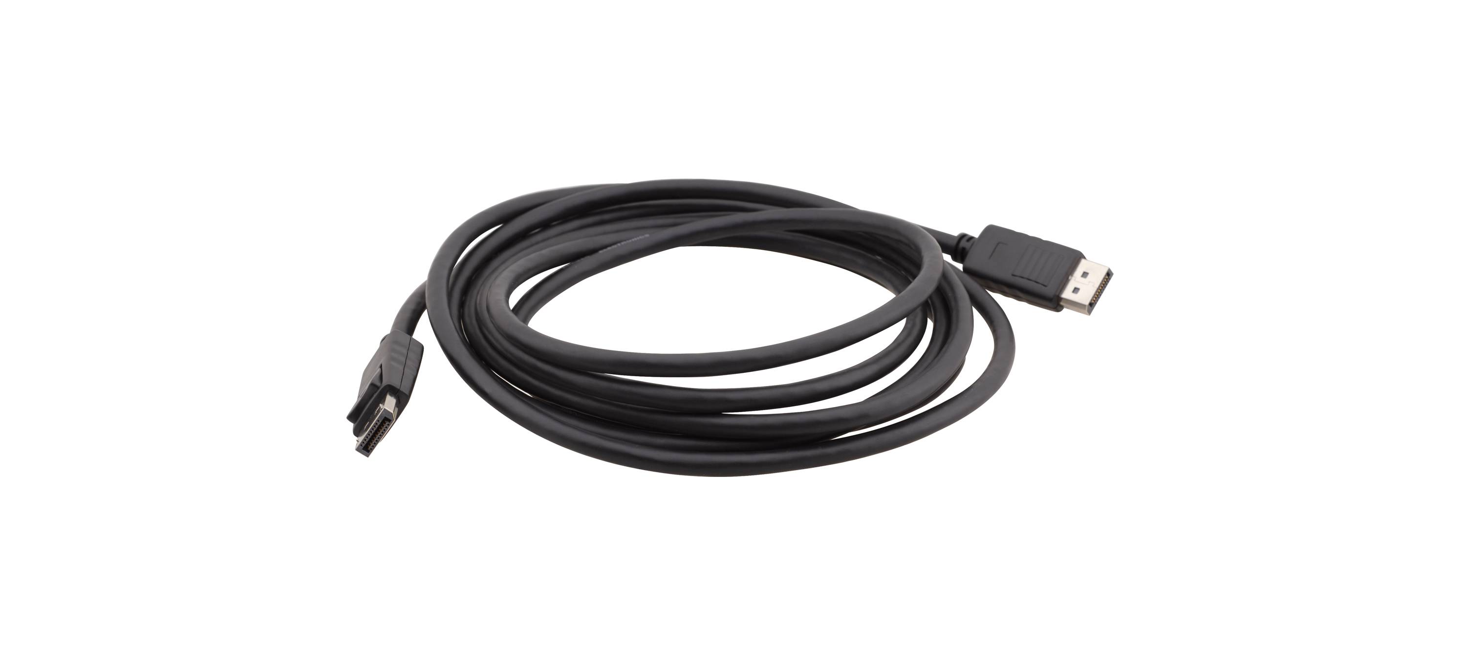 Aufgerolltes schwarzes USB-Kabel mit Standard-USB-A- und Micro-USB-Anschlüssen auf weißem Hintergrund.