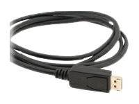 Schwarzes HDMI-Kabel mit männlichem Stecker, aufgerollt auf weißem Hintergrund dargestellt.