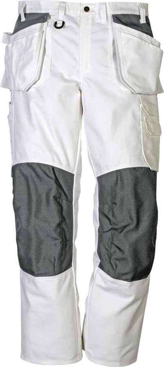 FRISTADS 100121-900-42 Cotton trousers woman 259 BM Weiß Gr. 42