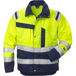 Warnschutzjacke 119621-171 Gr. M gelb/marine, 65% Poly/ 35% BW ca. 300 g/m²