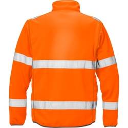 HI-VIS Softshell Jacke 101006-230 Gr. L orange, 100% Polyester, ca. 250 g/m² (