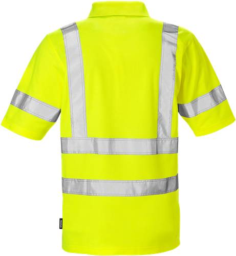 Fristads High Vis Poloshirt 7025 Kl. 3 PHV - Warnschutz-Gelb/5XL 111332-130-5XL