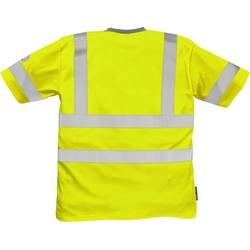 T-Shirt, kurzarm 111333-130 Gr. XS gelb, 84% PES/16% BW, ca. 175 g/m² (Ersetzt