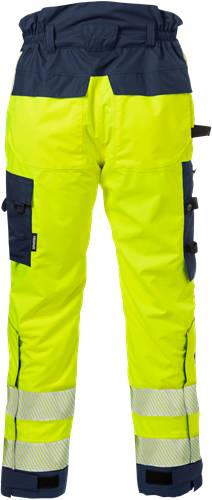 Fristads High Vis Airtech® Überhose Kl. 2 2515 GTT - Warnschutz-Gelb/Marine/4XL 127662-171-4XL