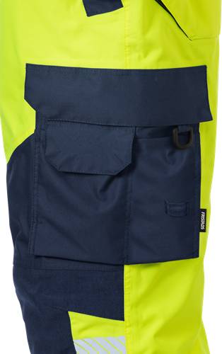 Fristads High Vis Airtech® Überhose Kl. 2 2515 GTT - Warnschutz-Gelb/Marine/4XL 127662-171-4XL