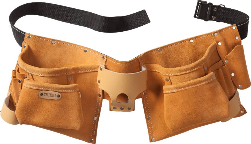 Fristads Snikki Werkzeuggürtel 9321 LTHR - Braun/ONESIZE 100076-240-ONESIZE