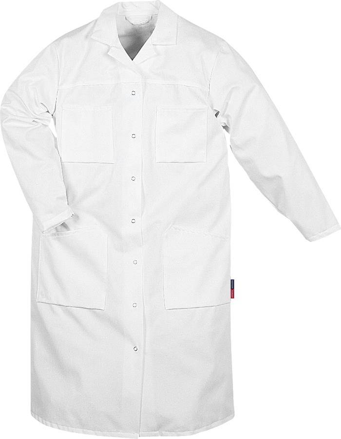 Fristads Kansas 100465-900-2XL Baumwoll-Kittel Damen 163 P92 Weiß Industrie