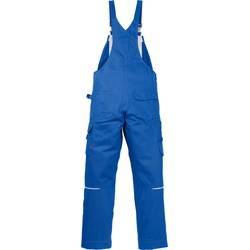 Latzhose ICON ONE 114121-530 Gr. C62 königsblau, 350 g/m², 100% Baumwolle m.