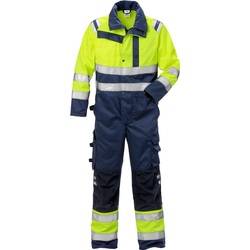 Hi-Vis Overall 124376-171 Gr. M gelb/marine, 80% Poly/20% BW ca. 300 g/m²