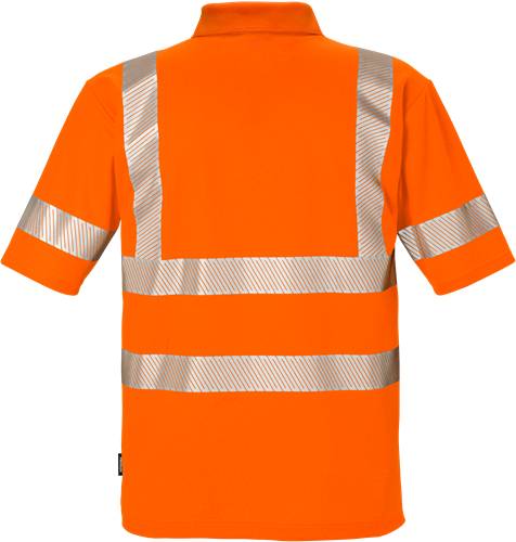 Fristads High Vis Poloshirt Kl. 2 7406 GPHV - Warnschutz-Orange/4XL 100972-230-4XL