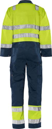 Fristads High Vis Overall Kl. 3 8601 TH - Warnschutz-Gelb/Marine/XL 100004-171-XL