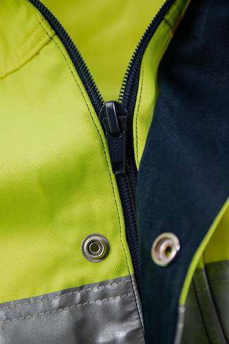 Fristads High Vis Overall Kl. 3 8601 TH - Warnschutz-Gelb/Marine/XL 100004-171-XL
