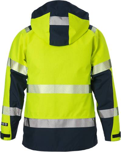 Fristads Flamestat High Vis GORE-TEX PYRAD® Damenjacke Kl. 3 4195 GXE - Warnschutz-Gelb/Marine/M 129742-171-M